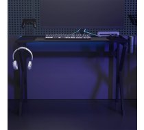 Datorspēļu Galds, K-Formas Kājas, Melns, 110X60X75 Cm Vidaxl 8720286566657