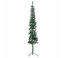 Mākslīgā Ziemassvētku Egle Ar Statīvu, Pusapaļa, Zaļa, 180 Cm Vidaxl 8720287001041
