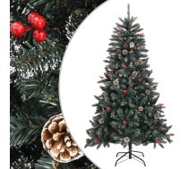 Mākslīgā Ziemassvētku Egle Ar Statīvu, Zaļa, 150 Cm, Pvc Vidaxl 8720287110217
