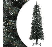 Mākslīgā Ziemassvētku Egle Ar Statīvu, Šaura, 120 Cm, Zaļa, Pvc Vidaxl 8720287110255