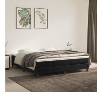 Kabatu Atsperu Matracis, Vidējas Cietības, Melns Samts, 160X200X20 Cm Vidaxl 8720287161448