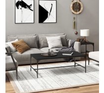 Kafijas Galdiņš, Melns, 100X50X35 Cm, Inženierijas Koks Vidaxl 8720287197690