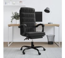 Biroja Krēsls, Atgāžams, Melns Samts Vidaxl 8720287200888