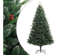 Mākslīgā Ziemassvētku Egle Ar Sarkanām Ogām, 150 Cm Vidaxl 8720845442538