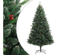 Mākslīgā Ziemassvētku Egle Ar Sarkanām Ogām, 180 Cm Vidaxl 8720845442545