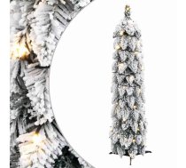 Izgaismota Mākslīgā Ziemassvētku Egle Ar 45 Led, Sniegu, 90 Cm Vidaxl 8720845443115