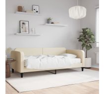 Dīvāngulta Ar Matraci, Krēmkrāsas, 90X200 Cm, Audums Vidaxl 8720845461768