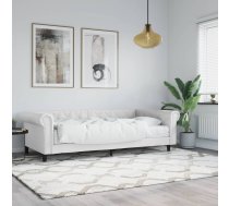 Dienas Gulta Ar Matraci, Balta, 90X200 Cm, Mākslīgā Āda Vidaxl 8720845470906