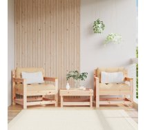 Dārza Krēsli, 2 Gab., Priedes Masīvkoks Vidaxl 8720845806477