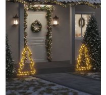 Ziemassvētku Gaismas Dekors, Egles Forma, 115 Led, 90 Cm Vidaxl 8721012118355