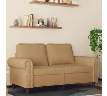 Divvietīgs Dīvāns, Brūns, 120 Cm, Samts Vidaxl 8721012136113