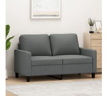 Divvietīgs Dīvāns, Tumši Pelēks Audums, 120 Cm Vidaxl 8721012138827