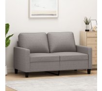Divvietīgs Dīvāns, Pelēkbrūns Audums, 120 Cm Vidaxl 8721012138889