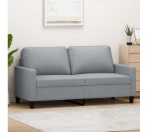 Divvietīgs Dīvāns, Tumši Pelēks Audums, 140 Cm Vidaxl 8721012138896