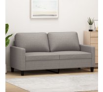 Divvietīgs Dīvāns, Pelēkbrūns Audums, 140 Cm Vidaxl 8721012138964