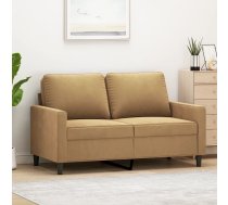 Divvietīgs Dīvāns, Brūns, 120 Cm, Samts Vidaxl 8721012139220