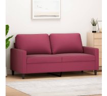 Divvietīgs Dīvāns, Vīnsarkans Samts, 140 Cm Vidaxl 8721012139299