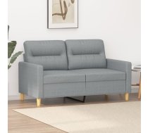 Divvietīgs Dīvāns, Gaiši Pelēks, 120 Cm, Audums Vidaxl 8721012139534