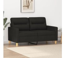Divvietīgs Dīvāns, Melns Audums, 120 Cm Vidaxl 8721012139572