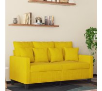 Divvietīgs Dīvāns, Dzeltens, 120 Cm, Samts Vidaxl 8721012140257