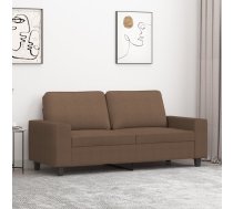 Divvietīgs Dīvāns, Brūns Audums, 140 Cm Vidaxl 8721012141209