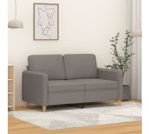 Divvietīgs Dīvāns, Pelēkbrūns Audums, 120 Cm Vidaxl 8721012142039