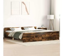 Gultas Rāmis Ar Galvgali Un Kājgali, Koka Krāsa, 160X200 Cm Vidaxl 8721012157217
