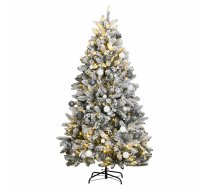 Mākslīgā Ziemassvētku Egle, Bumbiņu Komplekts, 180 Cm, 300 Led Vidaxl 8721012279094