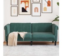 Divvietīgs Dīvāns, Tumši Zaļš Samts Vidaxl 8721012399631