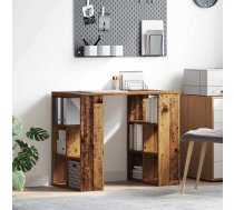 Galds Ar Plauktu Vecs Koks 90 X 50 X 75 Cm Inženierijas Koks Vidaxl 8721158252326