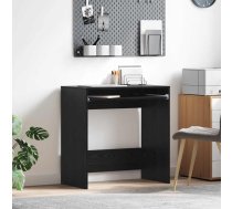 Galds Melns Ozolkoks 77.5 X 43 X 79 Cm Inženierijas Koks Vidaxl 8721158252357