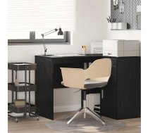 Galds Melns Ozolkoks 102 X 50 X 75 Cm Inženierijas Koks Vidaxl 8721158252593