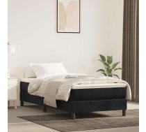 Kabatu Atsperu Matracis, Vidējas Cietības, Melns Samts, 80X210X20 Cm Vidaxl 8721158368294