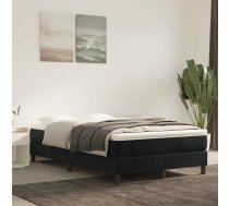 Kabatu Atsperu Matracis, Vidējas Cietības, Melns, 120X220X20 Cm, Samts Vidaxl 8721158368836