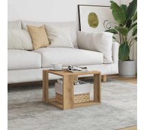 Kafijas Galdiņš Artisan Ozols 40X40X30 Cm Engineered Wood Vidaxl 8721158438683