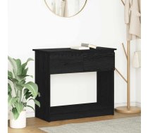 Konsoles Galds Ar Atvilktnēm, Melns, 85,5X38,5X74,5 Cm Vidaxl 8721158703118