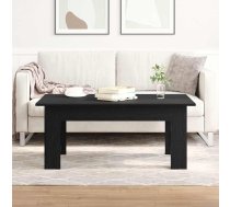 Kafijas Galdiņš Melns Ozolkoks 100 X 60 X 42 Cm Vidaxl 8721158768711
