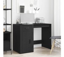 Galds Melns Ozolkoks 100 X 49 X 74 Cm Inženierijas Koks Vidaxl 8721158772022