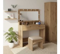 Dressing Galds Ar Plauktu Artisānā Ozols 100 X 41 X 135 Cm Vidaxl 8721158851369