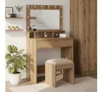 Dressing Galds Ar Plauktu Artisānā Ozols 75,5 X 41 X 135 Cm Vidaxl 8721158851451