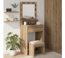 Dressing Galds Ar Plauktu Artisānā Ozols 50 X 41 X 135 Cm Vidaxl 8721158851543