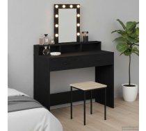 Dressing Galds Melna 100 X 41 X 140 Cm Inženierijas Koks Vidaxl 8721158852014