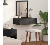 Dressing Galds Melna 60 X 40 X 70 Cm Inženierijas Koks Vidaxl 8721158852199