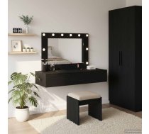 Dressing Galds Melna 100 X 40 X 70 Cm Inženierijas Koks Vidaxl 8721158852649
