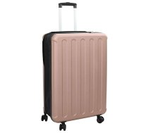 Koferis Ar Slēdzeni Rozā Zelta 50 X 30 X 76 Cm Abs Plastmasa Vidaxl 8721158886484
