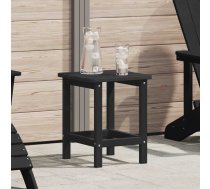 Sānu Galds Melna 38 X 38 X 46 Cm Polietilēns Vidaxl 8721158890696