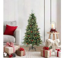 Mākslīgā Saliekamā Ziemassvētku Egle Zaļa 120 Cm Pe Un Pvc Vidaxl 8721288283498
