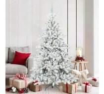 Mākslīgā Saliekamā Ziemassvētku Egle Su 300 Led Balts 180 Cm Vidaxl 8721288286819