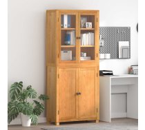 Uzglabāšanas Mēbeļu Komplekts Ar Plauktu 2 Pcs Dabiska Vidaxl 8721288290540