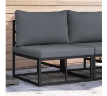 Āra Mēbeles Melns Un Anthracite 70 X 71,5 X 71 Cm Metāla Vidaxl 8721288582331